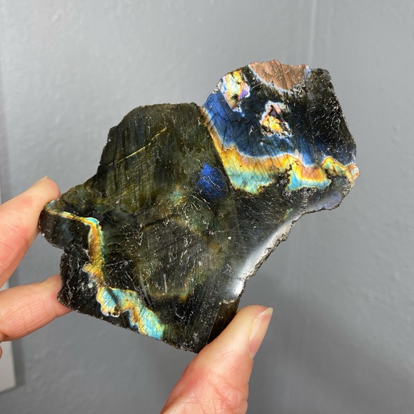 LABRADORITE SLAB WITH FLASH - Picture 3 of 5